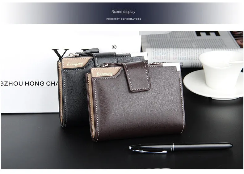 2021 wholesale hot selling wallet  short wallet for men