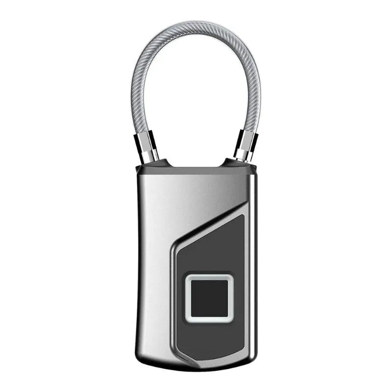 Anytek L1 Multifunctional Smart Keyless Fingerprint Lock for Car Motorcycles IP66 Waterproof Anti-theft Door Suitcase Padlock