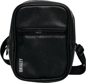 Brixley Leather Crossbody Bag Sling Purse for Women Men Girls Travel, Multi Position Fanny Back Pack