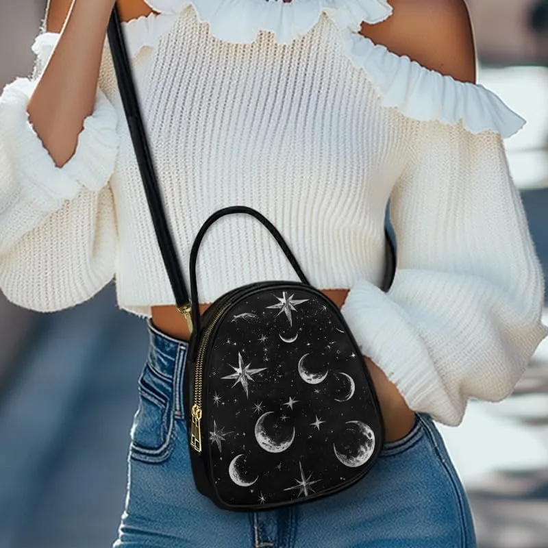 Cell Phone Purse Crossbody Bag for Women, Small Travel Purses Vegan PU Leather Top Handle Shoulder Handbag