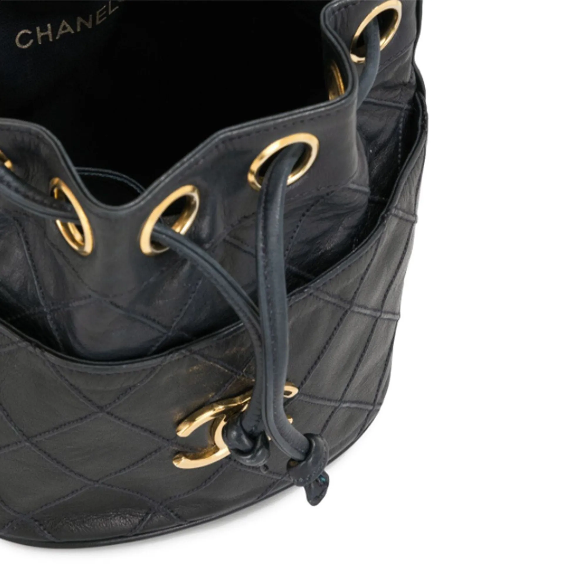 Chanel Vintage 80's Mini Drawstring Crossbody Bag