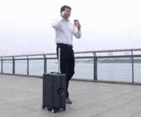 CowaRobot - Smart Self Automated Business Travelling Suitcase