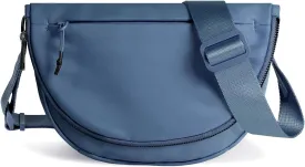 Crescent Bag for Women and Men, Fashion Medium Nylon Folding Crescent Moon Bag Single Shoulder Bag with Adjustable Strap