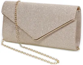 Evening Bag Clutch Purses for Women, Ladies Sparkling Party Handbag Wedding Bag Purse
