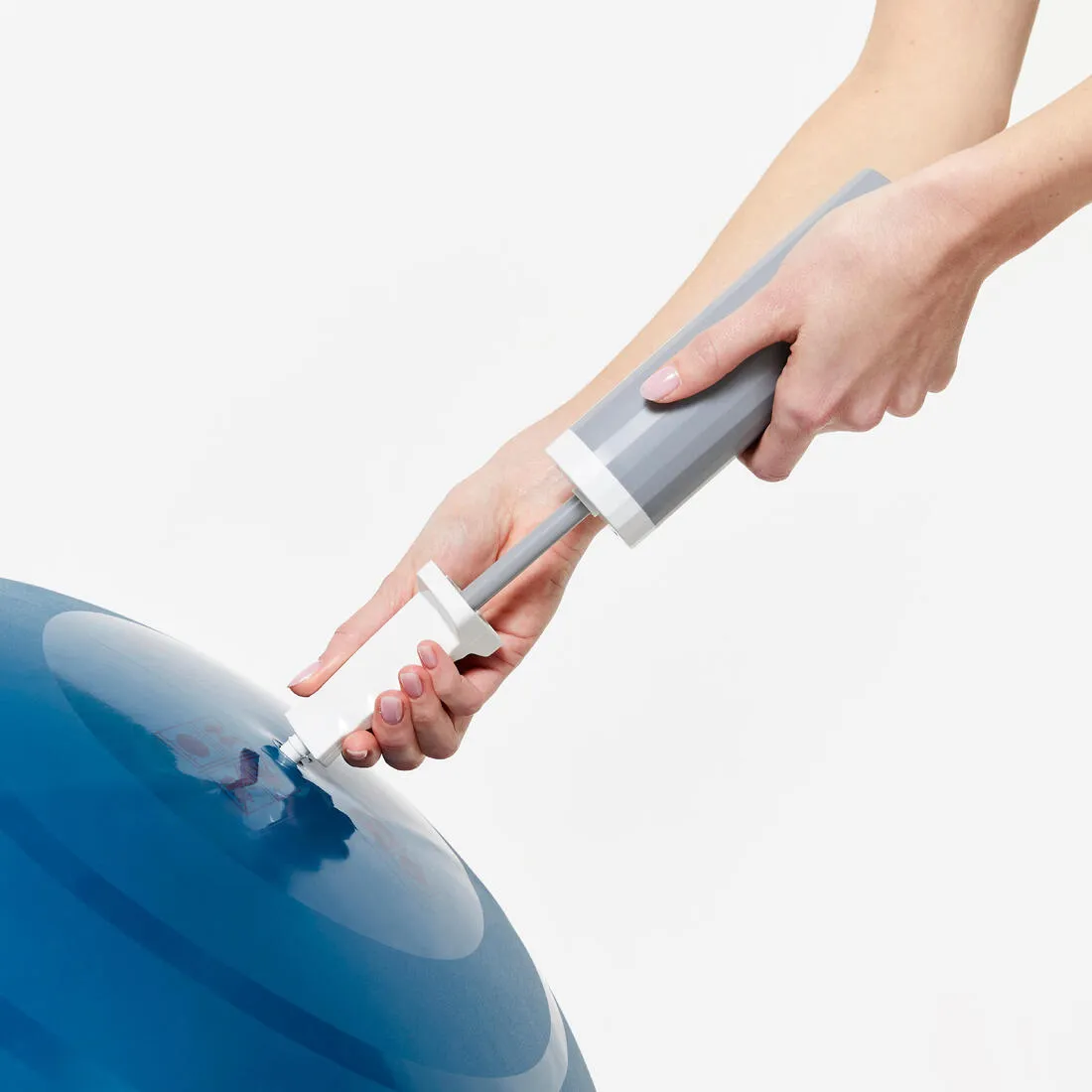 Fitness Gym Ball Air Pump 0.9 L - White