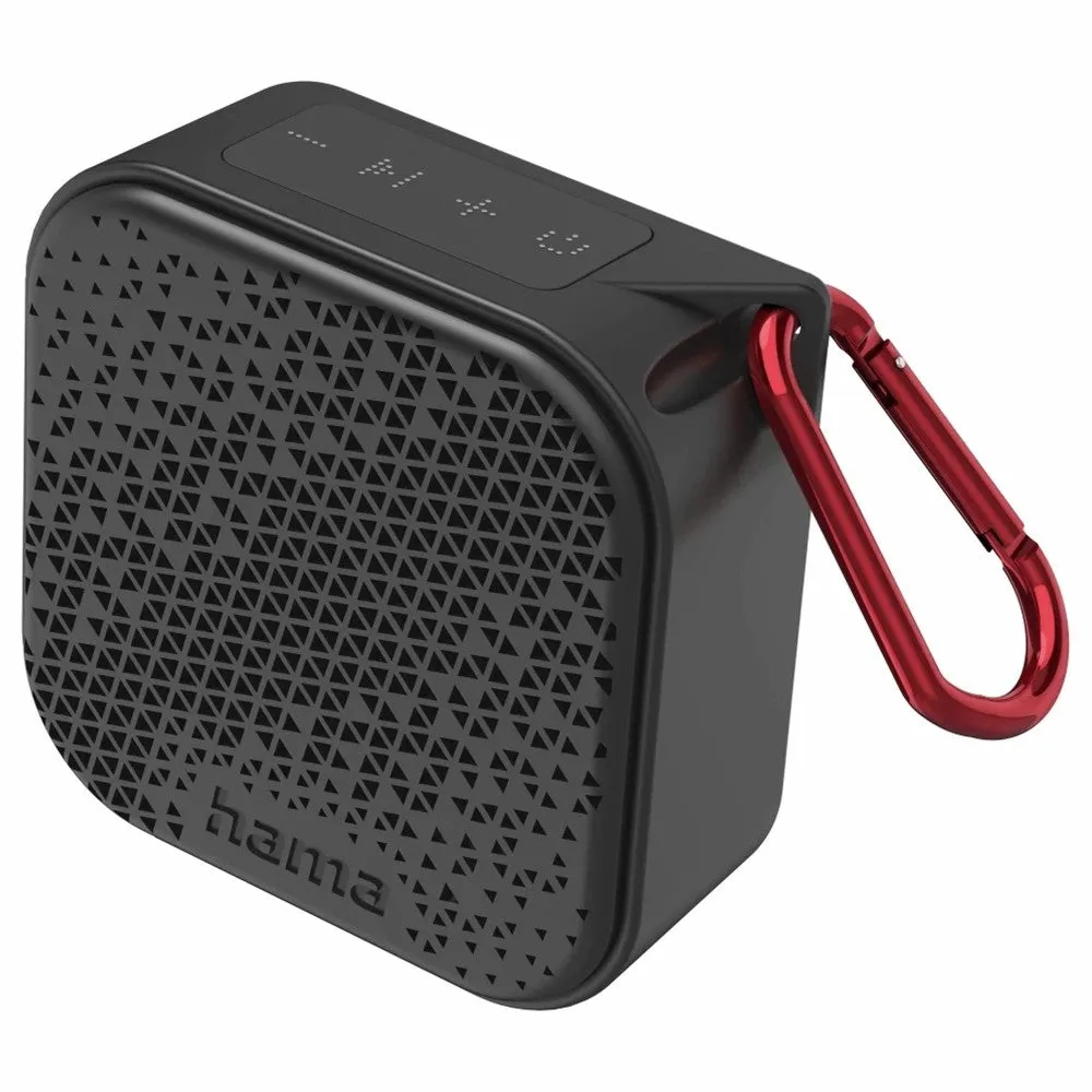 Hama Pocket 3.0 3.5W Waterproof IP67 Bluetooth Loudspeaker - Black | 497949