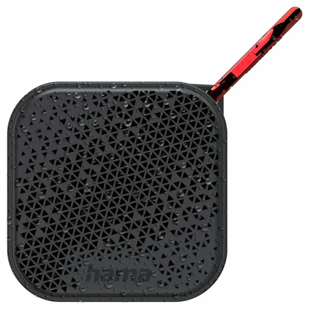 Hama Pocket 3.0 3.5W Waterproof IP67 Bluetooth Loudspeaker - Black | 497949