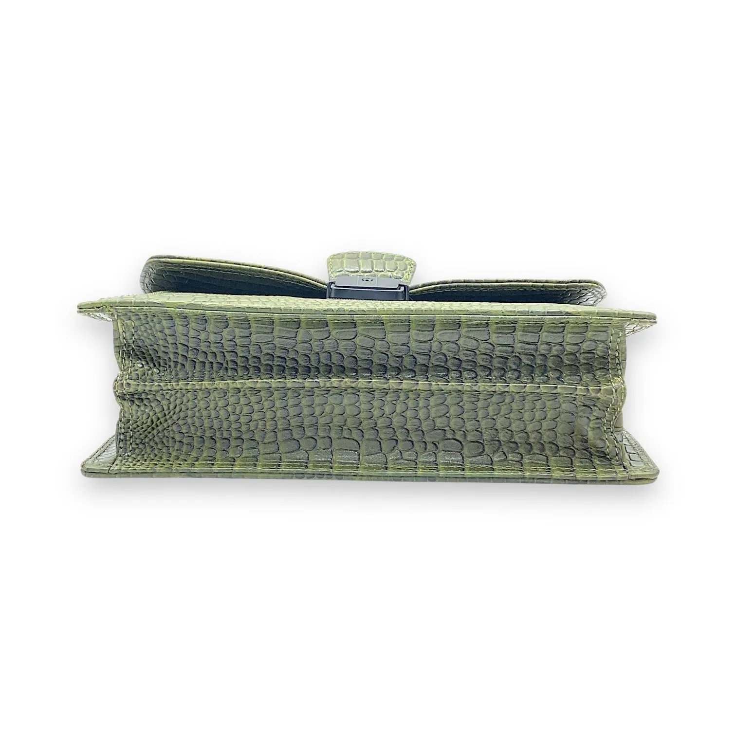 Hand Pouch, Wash Bag, Toiletry, Genuine Leather # 2173BH