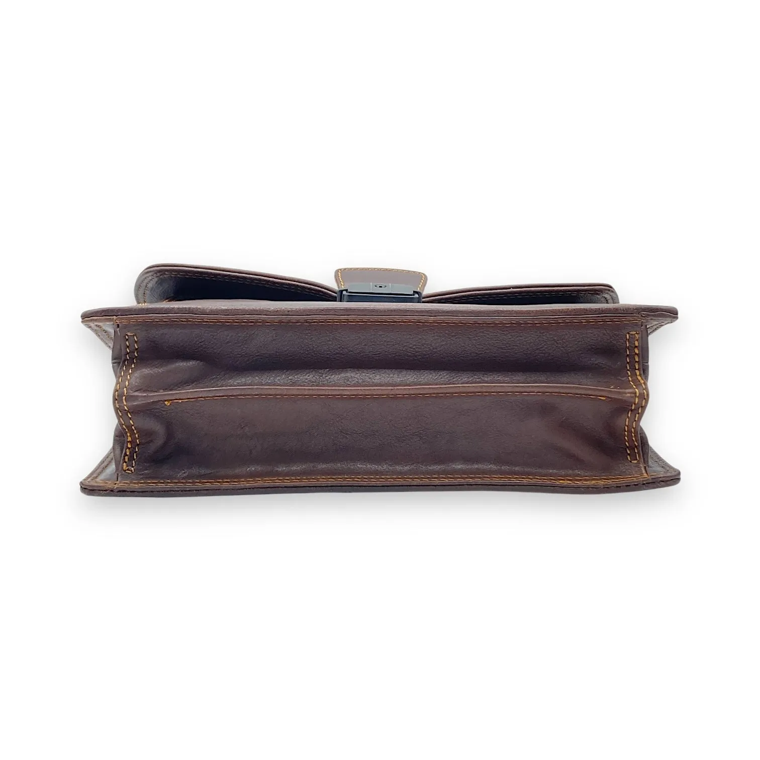 Hand Pouch, Wash Bag, Toiletry, Genuine Leather # 2173BH