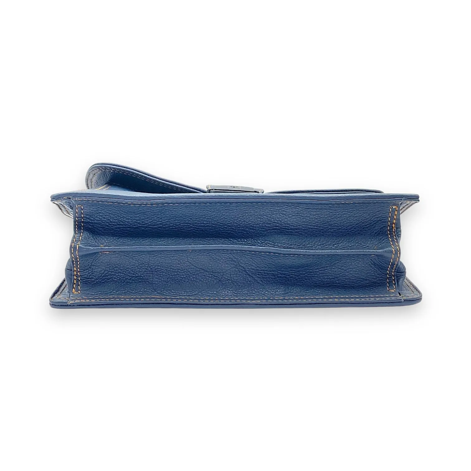Hand Pouch, Wash Bag, Toiletry, Genuine Leather # 2173BH