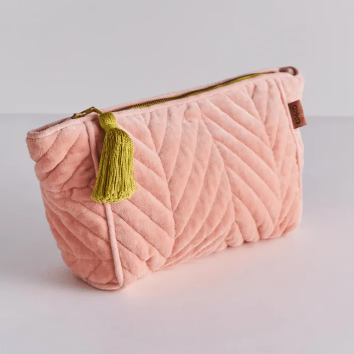 Kip and Co Tuscan Sunset Velvet Toiletry Bag