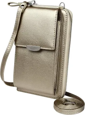 KUKOO Small Crossbody Bag Cell Phone Purse Wallet with Credit Card Slots for Women