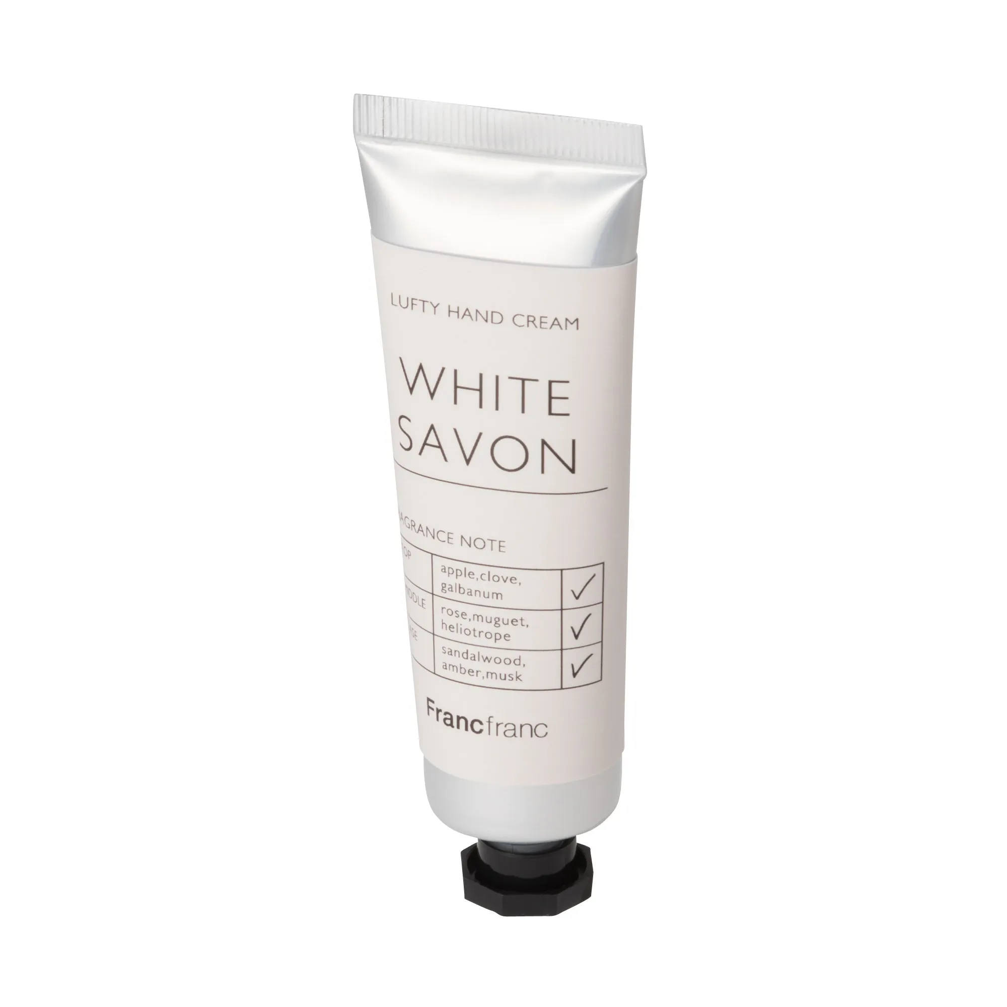 Lufty Hand Cream Small White Savon