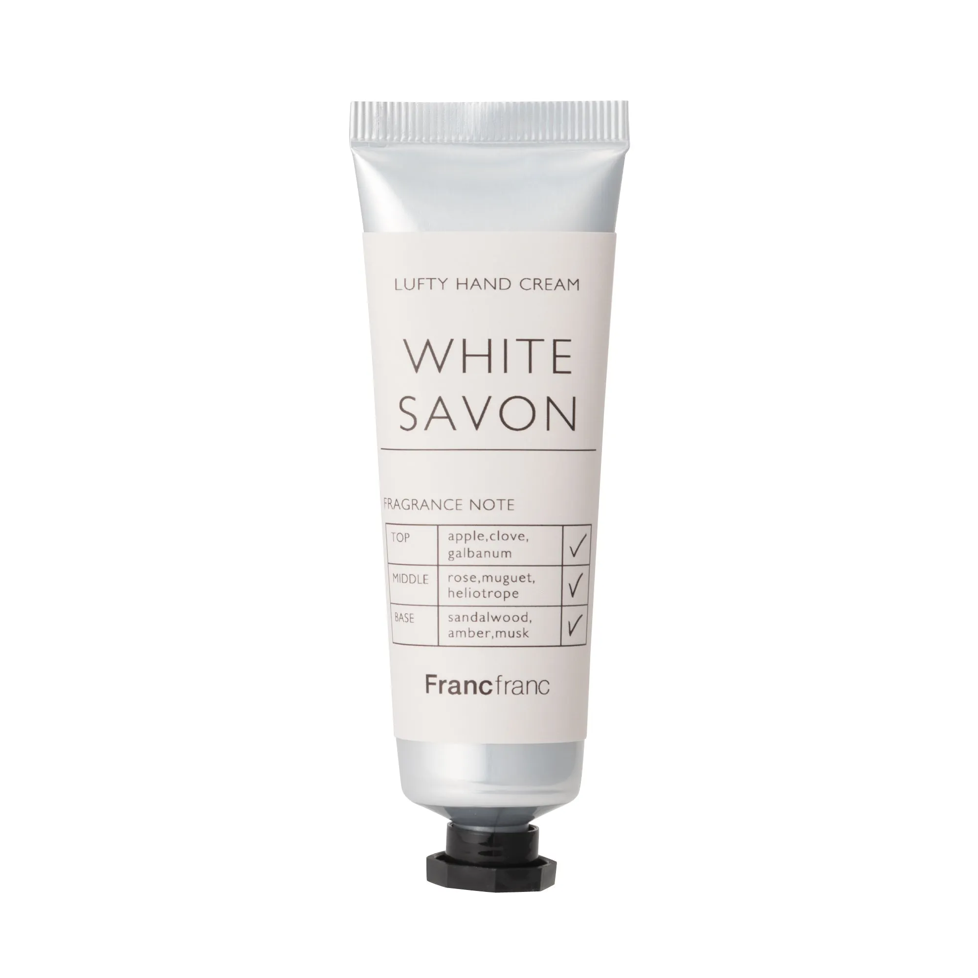 Lufty Hand Cream Small White Savon