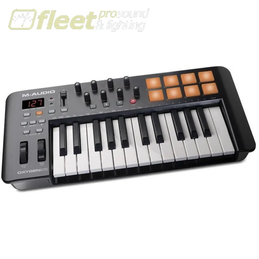 M-Audio Oxygen Pro Mini  32-Mini-key USB MIDI Controller with Smart Controls and Auto-mapping
