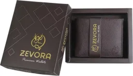 Men & Women Casual Brown Artificial Leather Wallet - Mini (6 Card Slots)