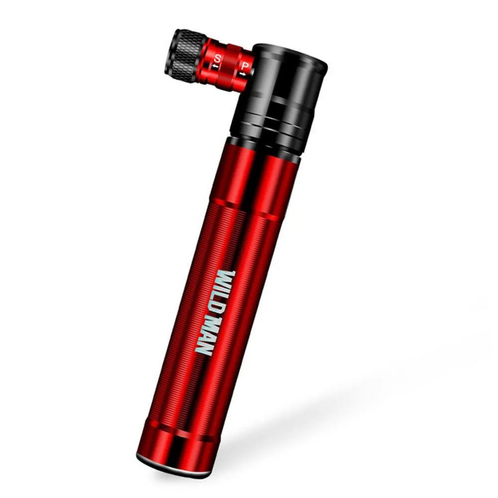 Mini Bike Pump Tire Inflator 100PSI MTB Road Bike Cycling Pump Aluminum Alloy Bicycle Hand Air Pump Schrader Presta Valve