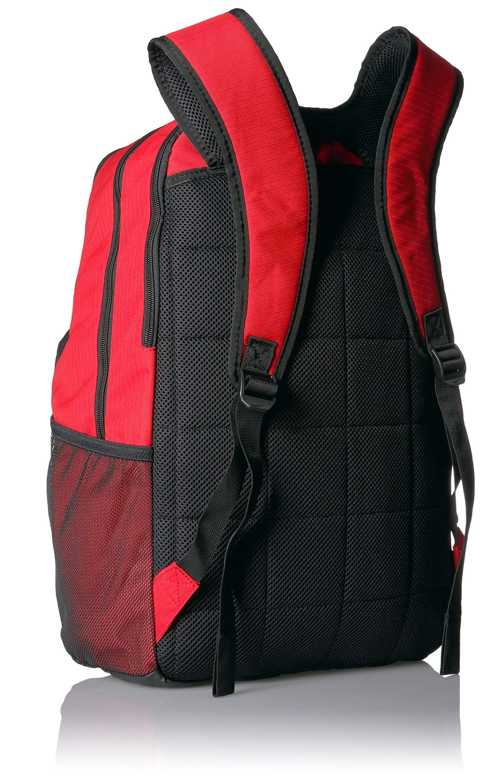 NIKE Brasilia XLarge Backpack 9.0, University Red/Black/White, Misc