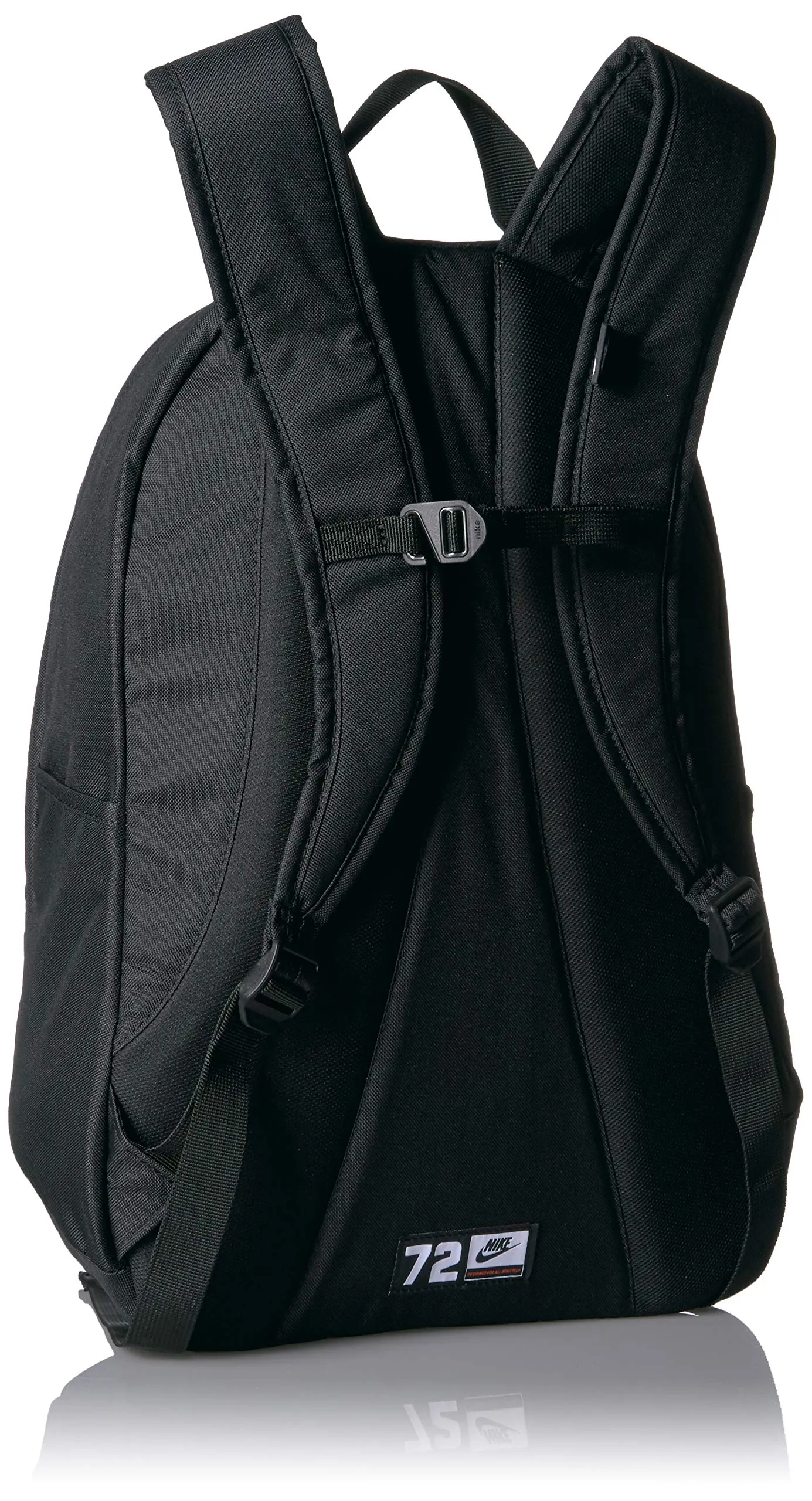 Nike Hayward 2.0 Backpack, Nike Backpack for Women and Men with Polyester Shell & Adjustable Straps, Black/Black/White