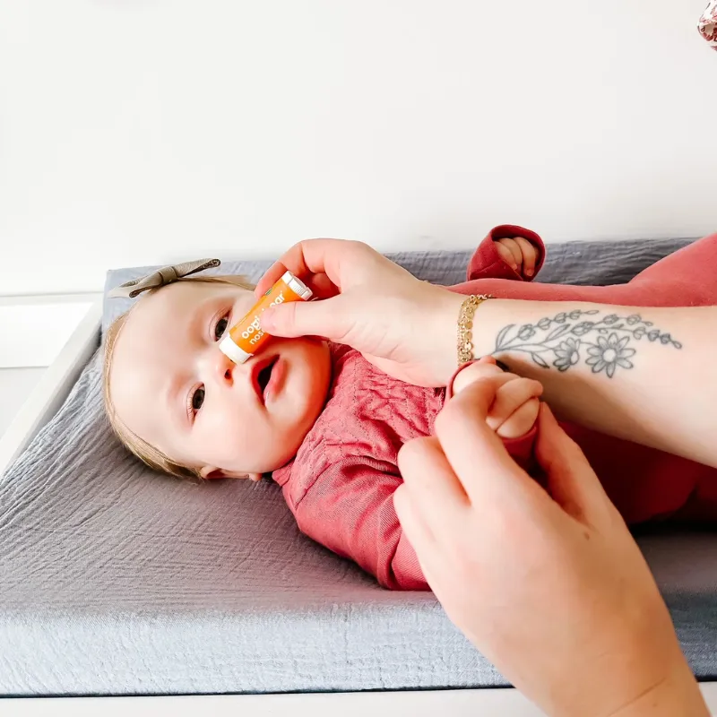 Organic Mini Nosebalm and Chestrub Baby Care Kit