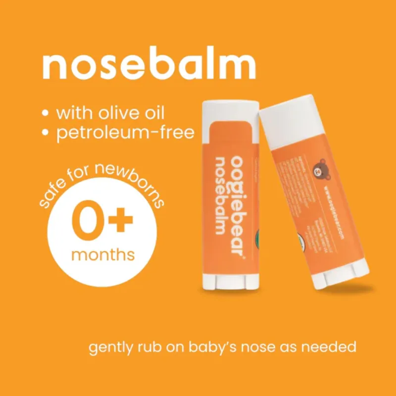 Organic Mini Nosebalm and Chestrub Baby Care Kit