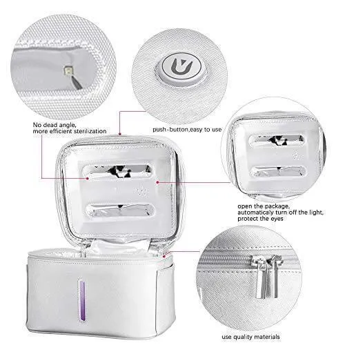 Portable LED UV Disinfection Bag
