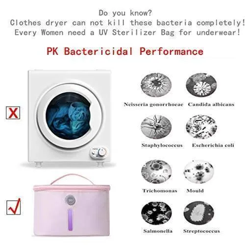 Portable LED UV Disinfection Bag