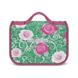 Rosy Green - Travel Hanging Toiletry Bag