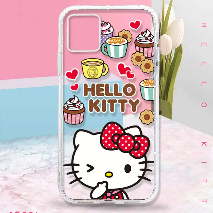 Sanrio Hello Kitty & My Melody & Little Twin Stars Shockproof Air Bag Soft Back Case Cover