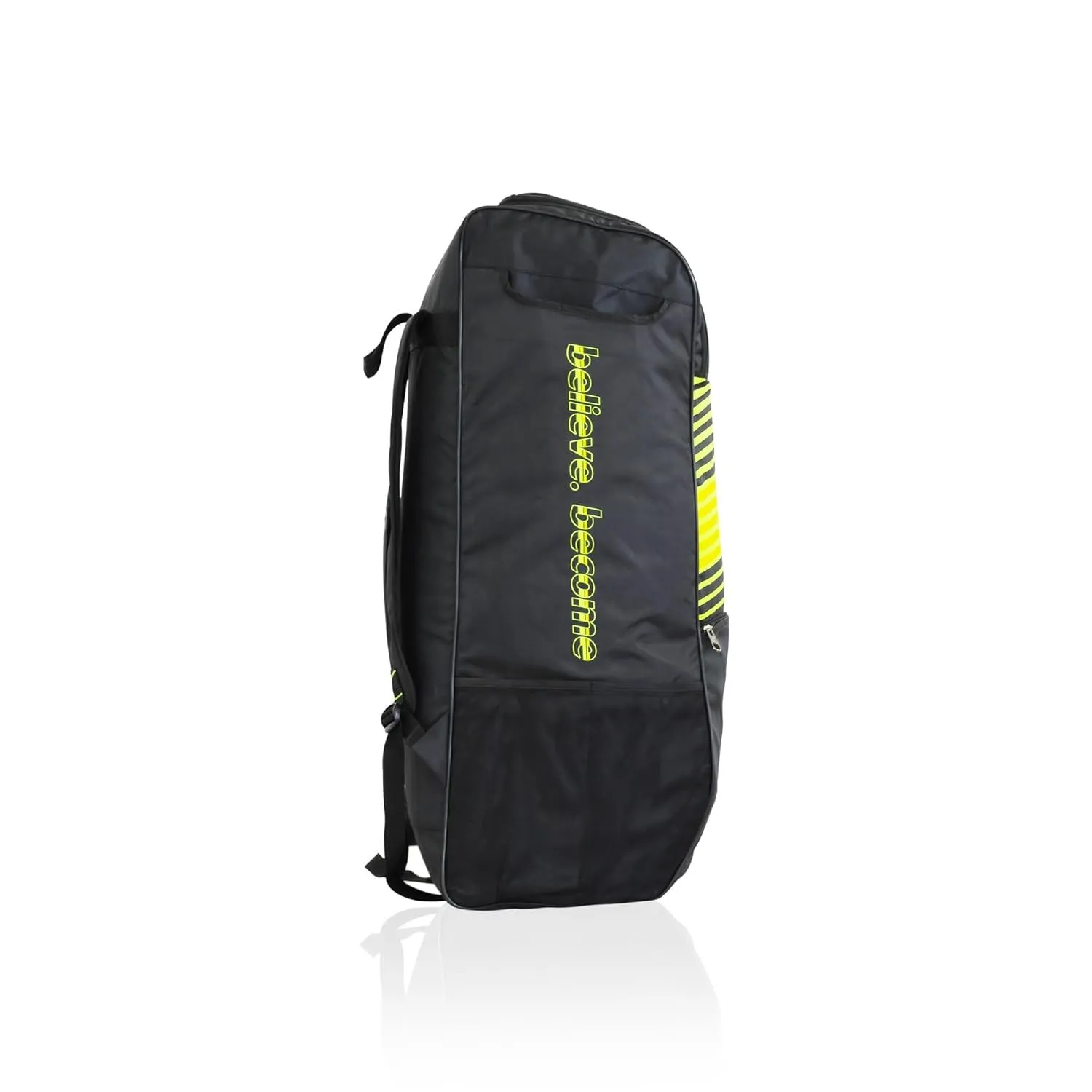 SG ComfiPak 1.0 Duffle Cricket Kitbag, Large - Black/F. Yellow