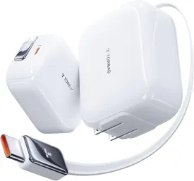 TORRAS FlexLine 67W USB C , USB C ,GaN III  iPhone 16/15MacBook Pro/AiriPad ProKindleSamsung Galaxy S25 UltraSwitch 2  ,100. ,0 cm