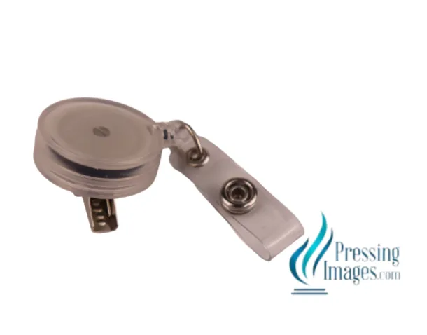 Transpart Badge Reel Swivel Clip