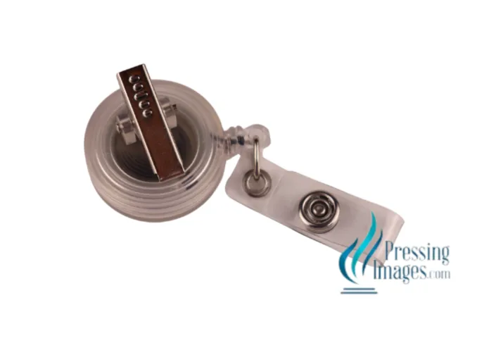 Transpart Badge Reel Swivel Clip