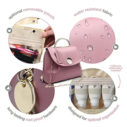 Travel Makeup Bag Organizer, Fashionable Toiletry Travel Bag