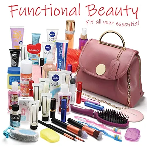 Travel Makeup Bag Organizer, Fashionable Toiletry Travel Bag