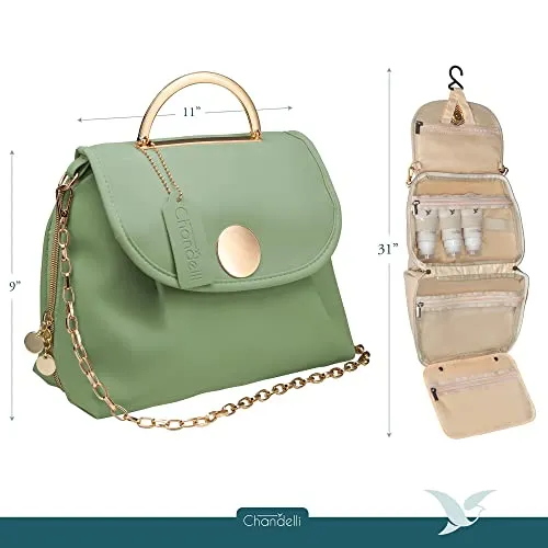 Travel Makeup Bag Organizer, Fashionable Toiletry Travel Bag