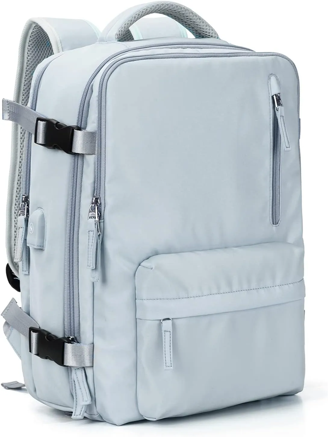 VGCUB Large Travel Backpack Bag for Women Men,Carry on Backpack,17 Inch Laptop Business Work Waterproof Backpack with Laptop Compartment,Person Item Flight Approved,Mochila de Viaje,Blue
