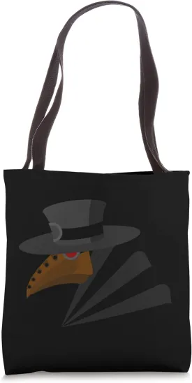 Vintage Plague Doctor Tote Bag