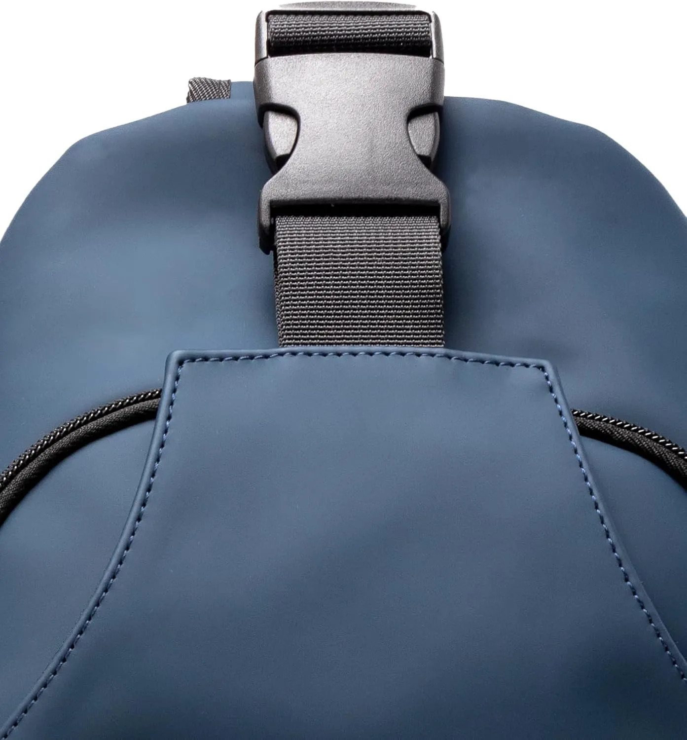 X RAY Men's Shoulder Bag Crossbody Backpack for Men, EDC PU Leather Sling Carry Bag for Travel, Work, Gym