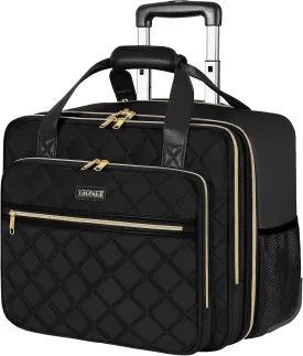 Ytonet Rolling Laptop Bag Women